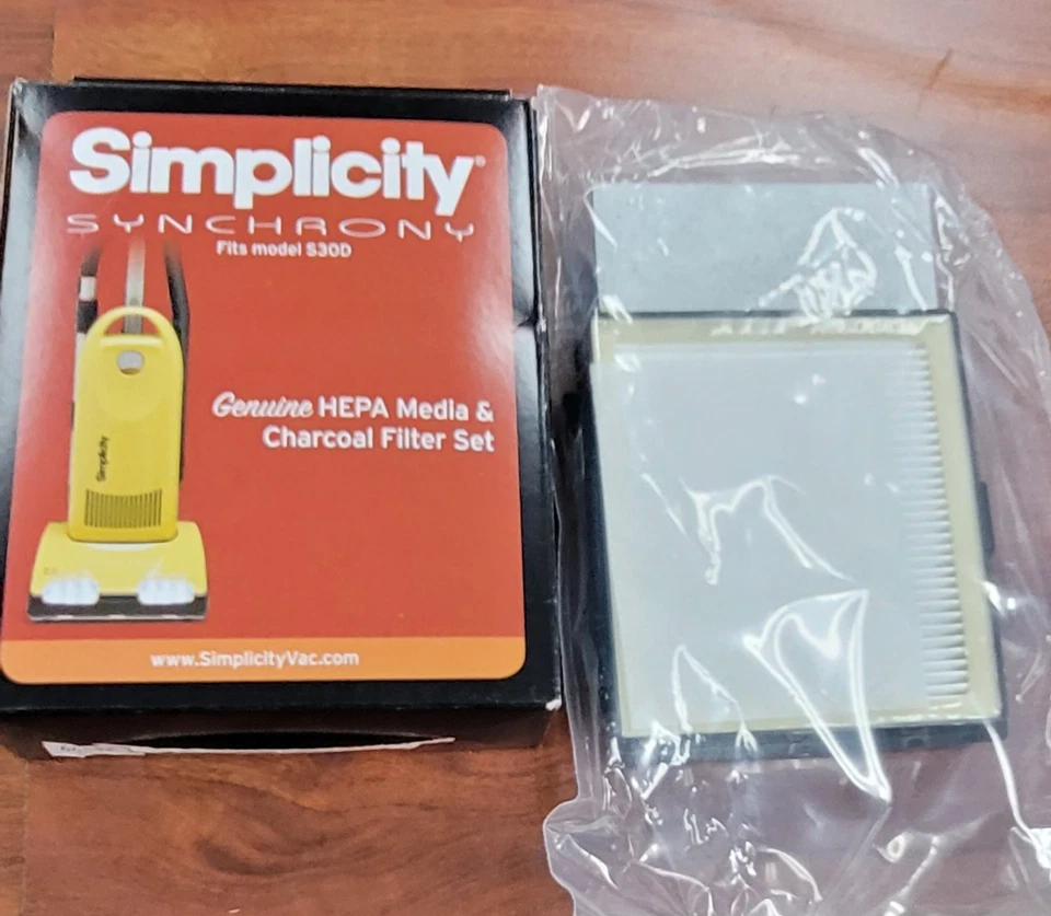 Simplicity SF30D подлинный синхронизации Hepa медиа уголь комплект S30D (новый) - Изображение 4 из 4