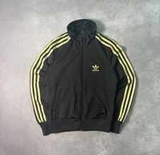 Adidas Trainingsjacke Schwarz Gold | Y2K-Styl...