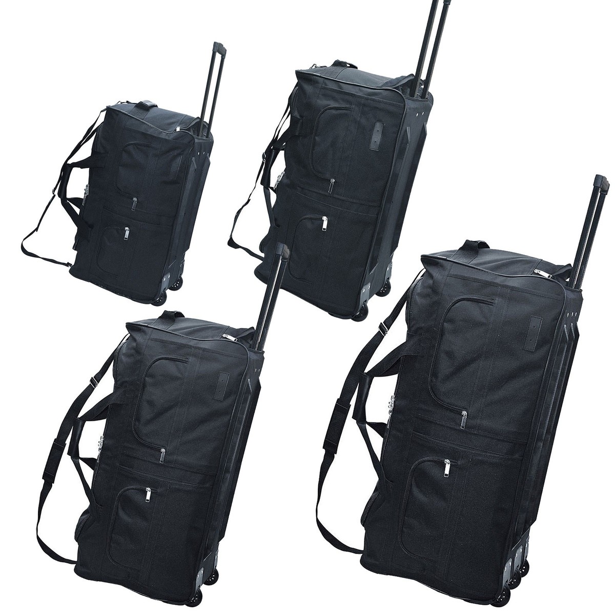 MCA Trolley Maleta Negra 60-140L Bolsa De Viaje Bolsa Deportiva Trolley