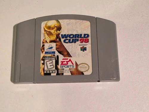 World Cup 98 (Nintendo 64 N64, 1998) ☆ Authentic ☆