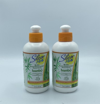 Silicon Mix Bamboo Nutritive Leave-In Conditioner 8 fl. oz. (236 ml)LOT OF TWO