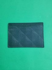 S.T. Dupont Paris Leather Wallet Card Holder Black Used