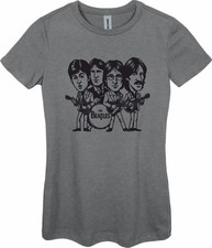 Image of The Beatles Ladies Fitted T Shirt Sizes Small-2XL