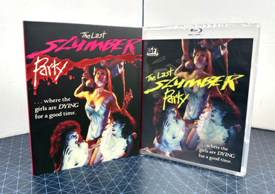 The Last Slumber Party (Blu-ray, 1988, AGFA) SOV Slasher Horror w/ Slipcover NEW