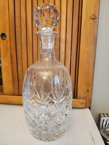 Vintage Waterford Alana Crystal Decanter 10.75"