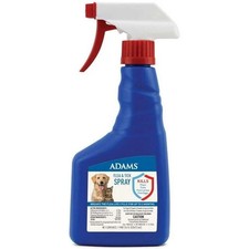 Adams Flea and Tick Spray for Cats, Kittens, Dogs and Puppies 16 Ounce Bottle NW