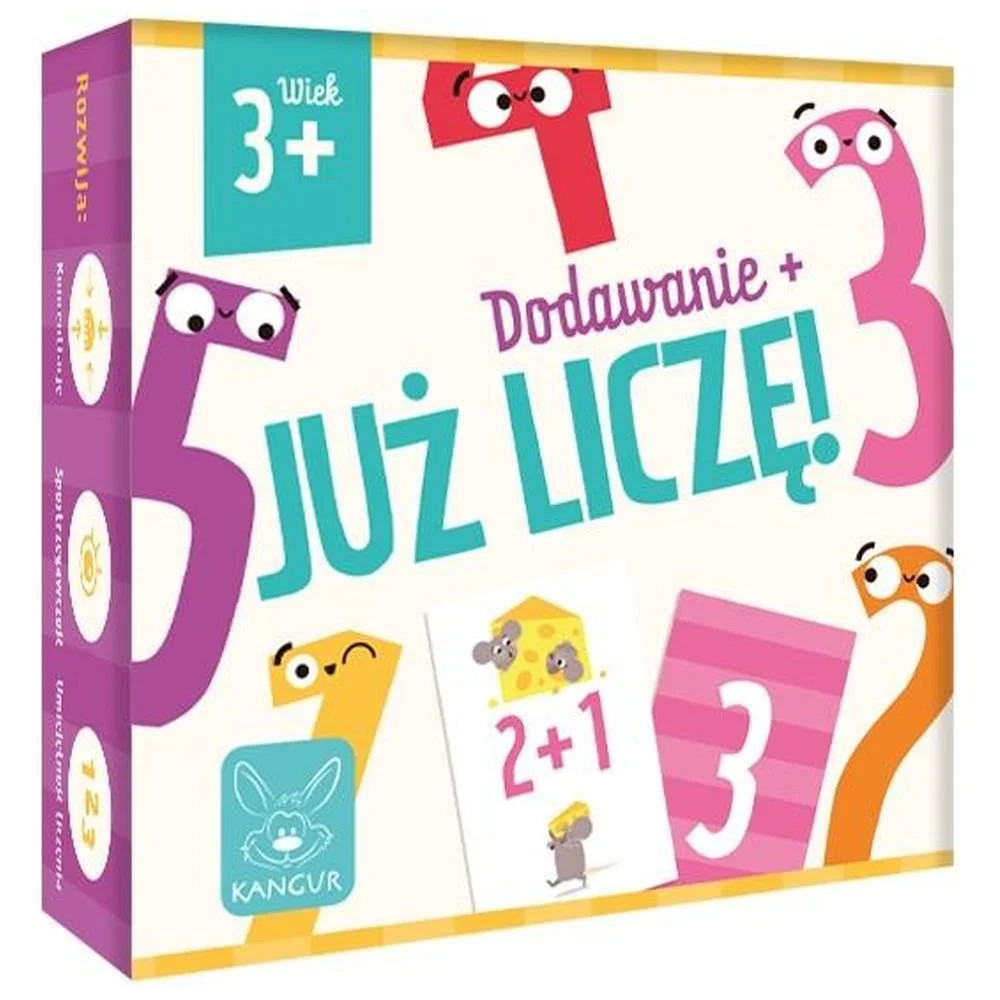 Już Liczę 3+ Gra Planszowa Polska