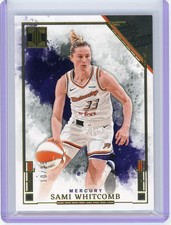 2025 Panini Impeccable WNBA #21 Sami Whitcomb Gold #/25