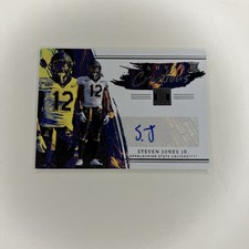 2023 Chronicles Draft Impeccable Canvas Creations Auto #CC-STJ Steven Jones Jr.