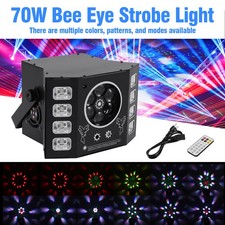 4-in-1 Stage Light LED Bee Eye Laser DJ Disco Party Club DMX512 RGBW