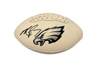 Michael Vick Signed Philadelphia Eagles Football Ball NFL BAS Witnessed COA