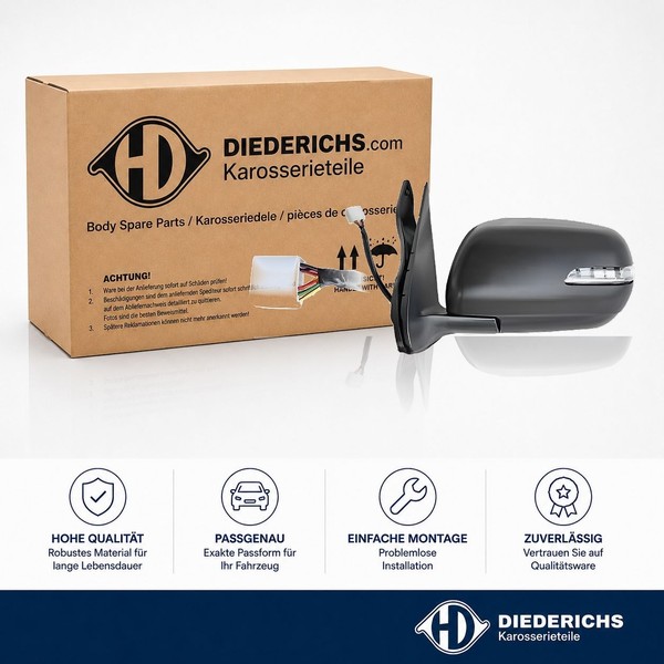 Aussenspiegel Links Diederichs 6433325 FÜR Suzuki-image