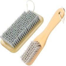 Scrub Cleaning Brush for Stains -Wood Handle Scrubbing Brushes,Cleaning Scrub...