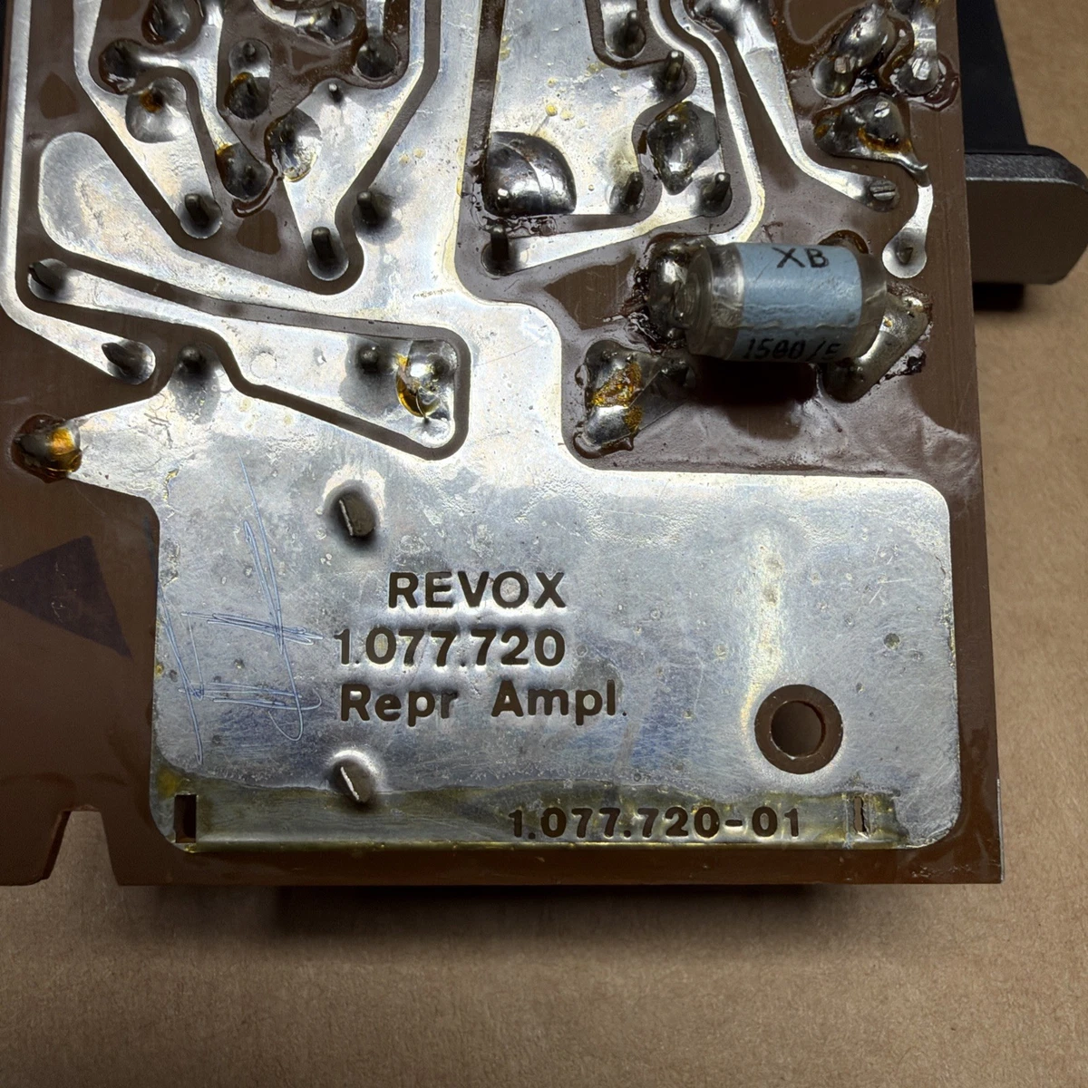 Placa amplificador de reproducción Revox A77 1.077.720