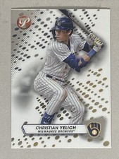2023 Topps Pristine Christian Yelich Milwaukee Brewers #8 🔥💪🔥💪