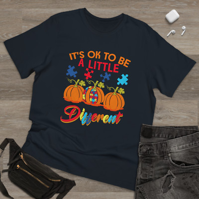 Its Ok Little Different Autism awareness TShirt Adult Kid Unisex Xmas Puzzle Top
