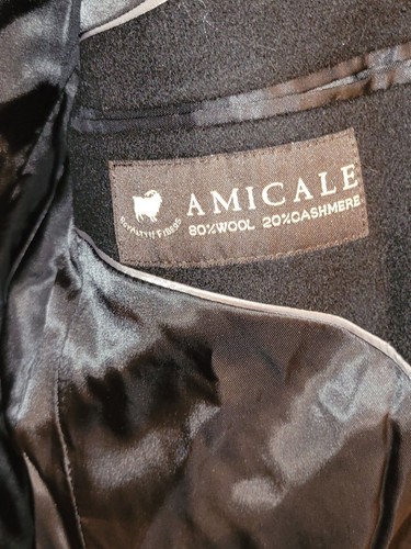 Vintage Men's Amicale Turnbury Wool/ Cashmere Coat - Picture 10 of 12