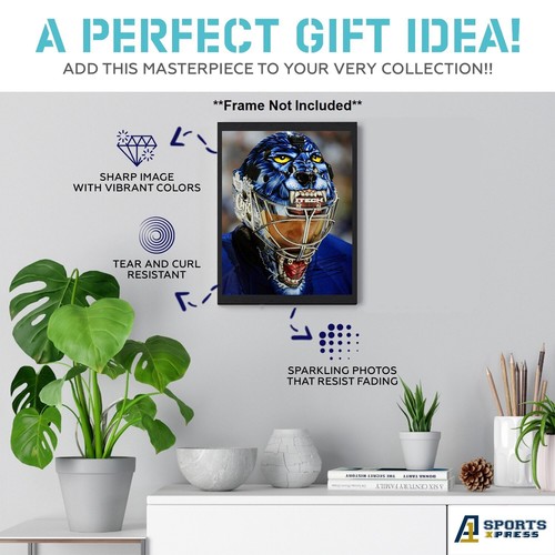Curtis Joseph Toronto Maple Leafs Goalie Cujo Signed Photo Autograph Print - Picture 3 of 6