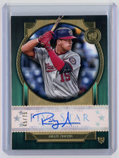 2022 Topps Five Star Aqua Riley Adams Rookie Auto /75 RC Nationals