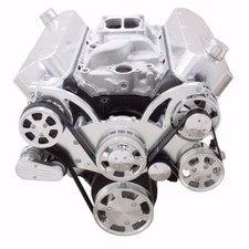 Bbc Serpentine Pulley Conversion Kit Big Block Chevy 454 396 Ac Ac Swp Air