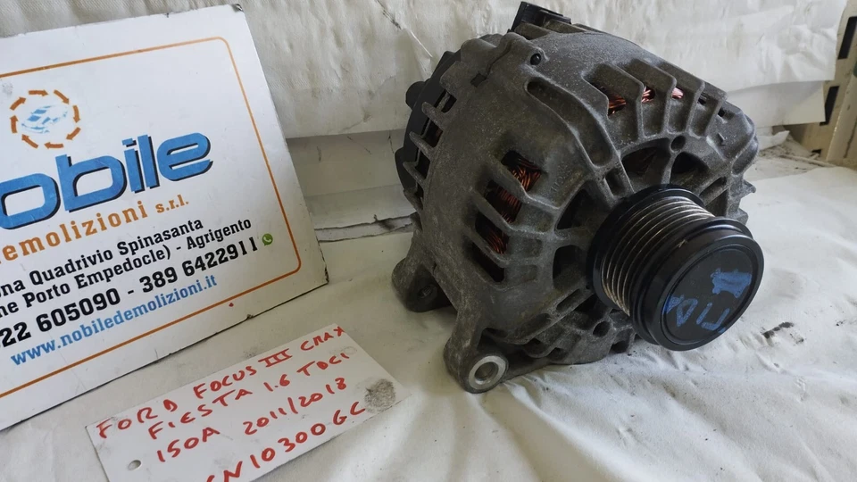 ALTERNATORE FORD FOCUS III C-MAX FIESTA 1.4 1.6 TDCI 150A 2011/2018 - Immagine 2 di 4