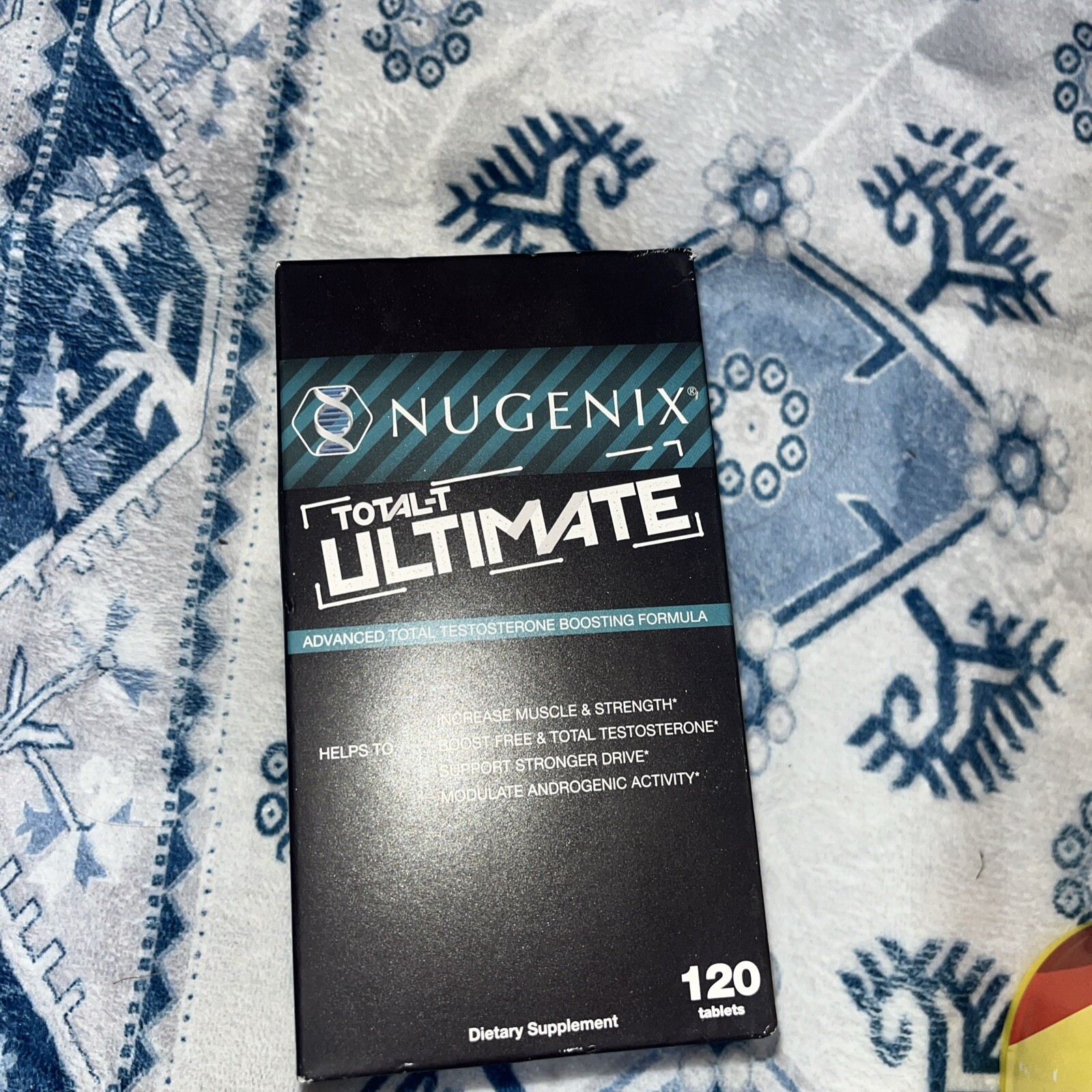 Nugenix TOTALT ULTIMATE Advanced Total Test Booster 120 Tablets EXP