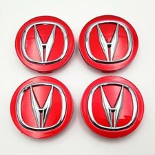 4pcs 69mm Red Chrome Wheel Rim Center Hub Caps For Acura 2.71 Emblem Badge 4pcs 69mm Red Chrome Wheel Rim Center Hub Caps For Acura 2.71 Emblem Badge