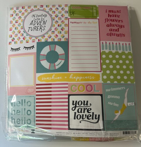 Dear LIzzy 12 x 12 Scrapbook Kit-Variations-Lovely Day, Happy Place, Stargazer, - Picture 57 of 99