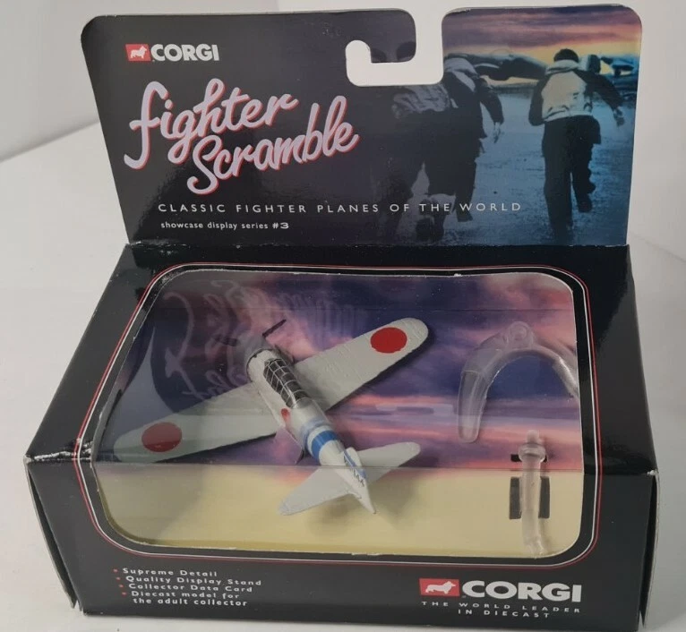 CORGI FIGHTER SCRAMBLE CS90018 MITSUBISHI ZERO PEARL HARBOUR - MODEL PLANE - Image 2 of 4