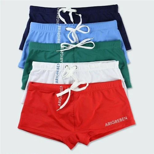 Herren Sommer Badeshorts Bademode Badehose Unterwäsche Boxershorts Hose - Bild 1 von 18