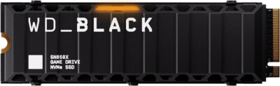 WD BLACK 4TB SN850X NVMe Internal Gaming SSD Solid State Drive with Heatsink