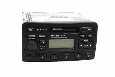 MC Autoradio Ford 5000 RDS EON Kassette Transit Focus Fiesta + Radio Code