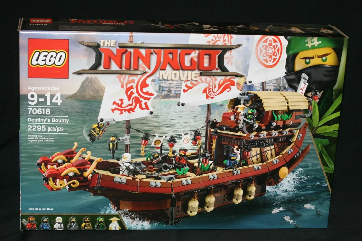 LEGO NINJAGO MOVIE 70618 DESTINY'S BOUNTY BRAND NEW SEALED |