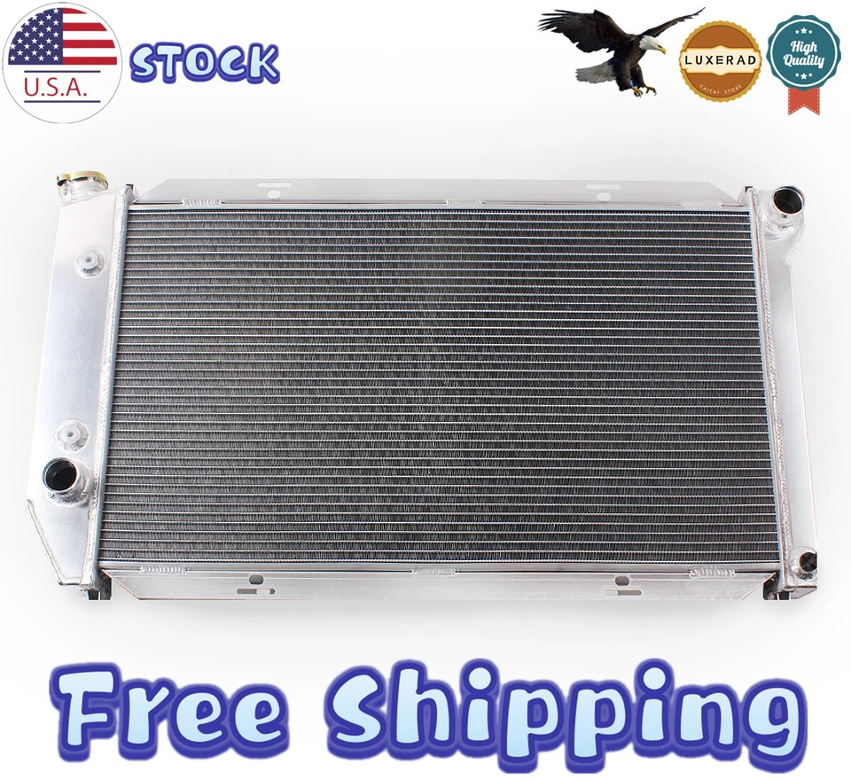 4Row New Radiator For 1975-1976 FORD ELITE/1974-1979 MERCURY COUGAR MOST ENGINES - Image 2 of 4