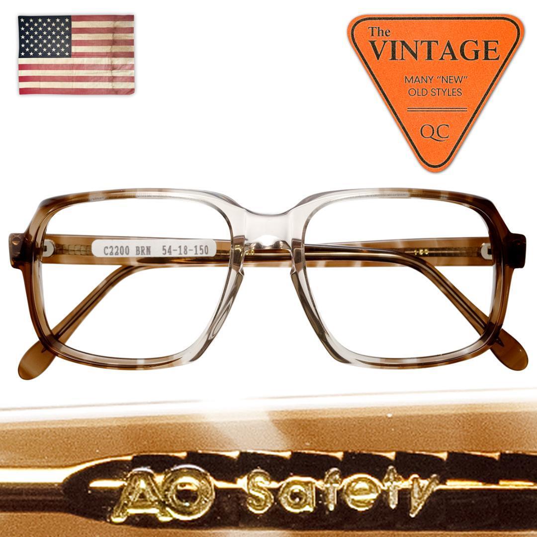 aoです American Optical AO Z87 Eyeglasses Frame 54□18-150 Dead
