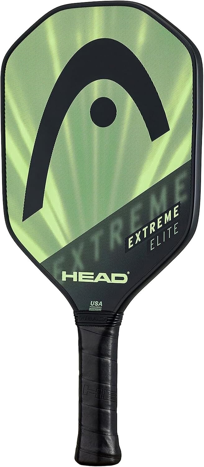 New Head Extreme Elite Control Pickleball Paddle 11mm Green Black 4 1/8" Grip