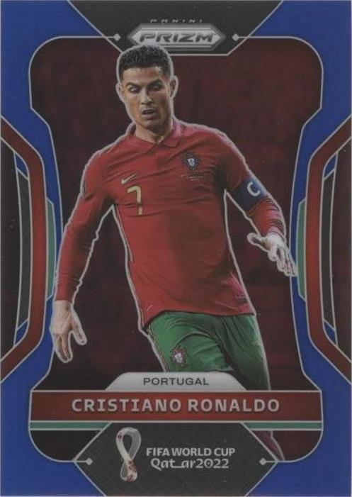 2022 Panini Prizm World Cup Qatar Cristiano Ronaldo #175 for