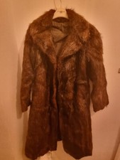 Ladies Nutria Real Fur Coat
