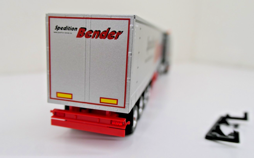 Herpa 1:87 - Scania R`13 TL mit 4-achs GaPl-Auflieger "Spedition Bender" - J2M - Bild 8 von 8