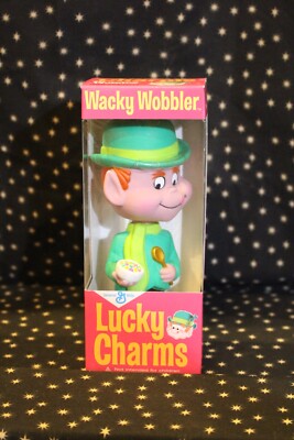 その他 funko wacky wobbler Lucky Charms Lucky Charms Cereal Bobblehead - Wacky Wobbler | Bobbleheads.com