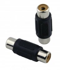 Pig Hog Solutions - RCA(F) - RCA(F) Mono Adapter, 2pk, PA-2RCAF