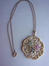 Vtg Signed .925 China Pendant (10gr),Chain is not marked
