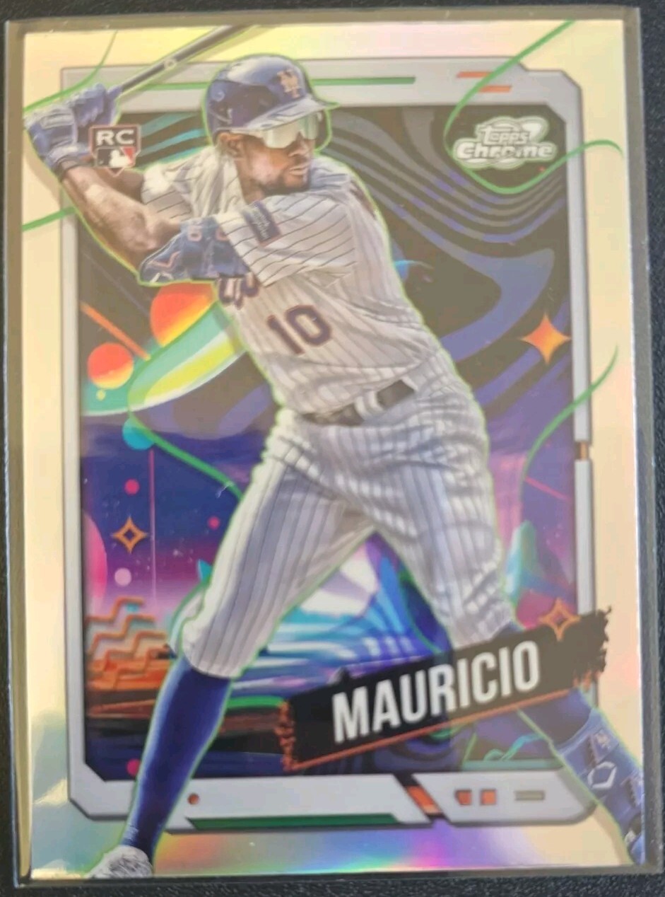 2024 Topps Cosmic Chrome Ronny Mauricio #10 Refractor (RC)