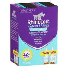 Rhinocort Hayfever & Allerfy Original Twin Pack 120 Sprays