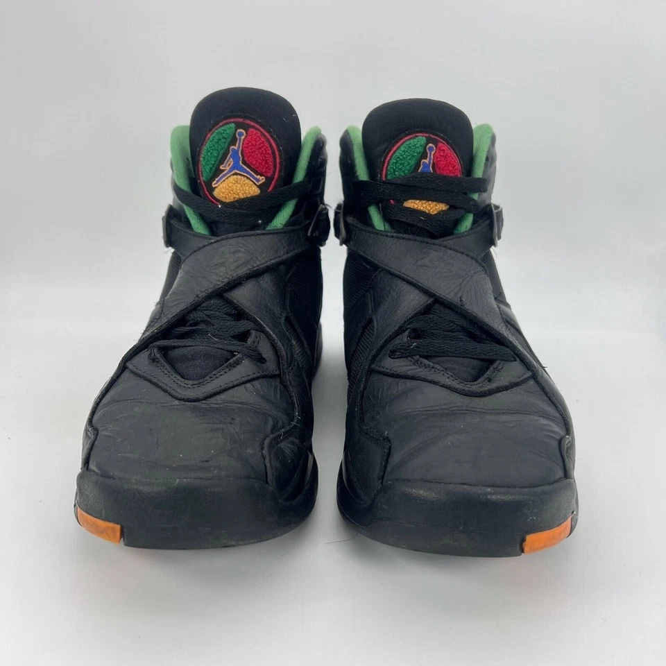 Nike Air Jordan 8 VIII Tinker Air Raid Negro Concord Aloe 305381-004 Talla 10.5 Foto 3 de 4