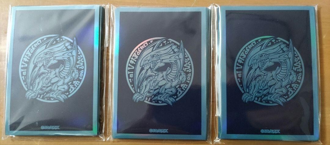 BLUE-EYES WHITE DRAGON Sleeves(15pcs) set of 3 yugioh Protector GET Event  Rally | eBay
