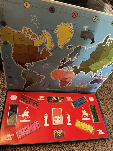 Vintage 1968 RISK Board Continental Game Parker Brothers Great Condition