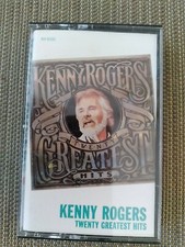 Kenny Rogers Twenty Greatest Hits CASSETTE Tape 1983 EMI B17