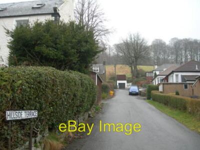 Photo 6x4 Hillside Terrace Moffat Gallow Hill in background c2007