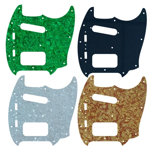 For US Fender Mustang SH Guitar Pickguard With Single And Humbucker Pickups
